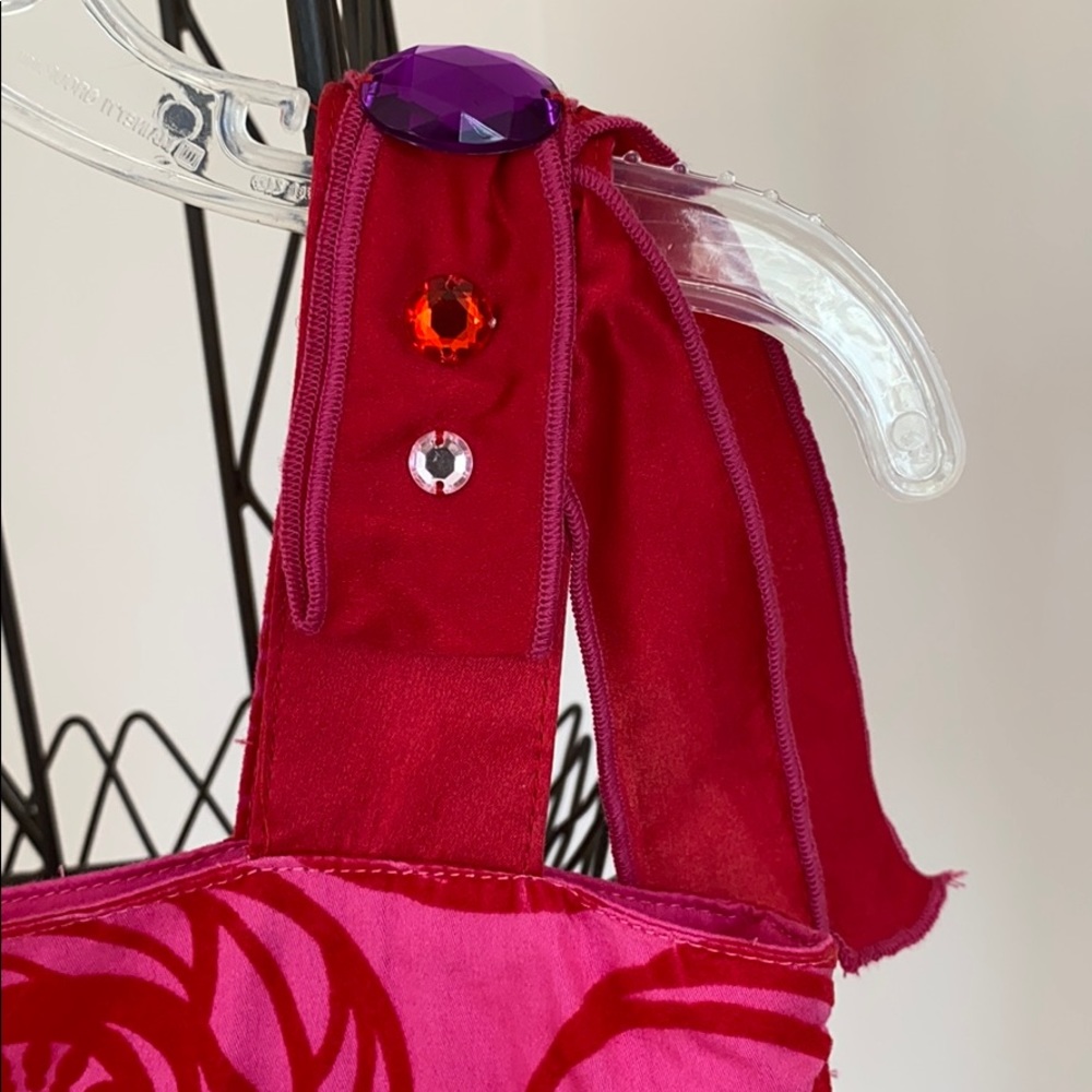 Baby Lulu dress with rhinestone on straps - Picture 5 of 8